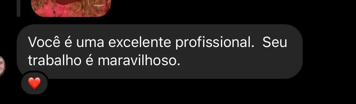 Print do depoimento de Paciente